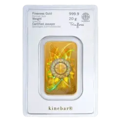 20 gram Gold Bar - Heraeus - Kinebar series 20 gram Gold Bar - Heraeus - Kinebar series