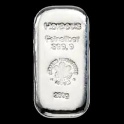 250 grammi Lingottino d'Argento - Heraeus 250 grammi Lingottino d'Argento - Heraeus