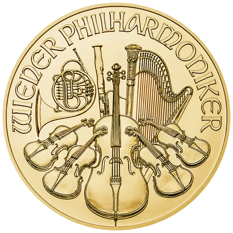 1/2 oz Gold Coin - Philharmonic