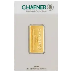 10 Gramm Goldbarren - C. Hafner  10 Gramm Goldbarren - C. Hafner