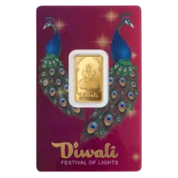 5 grammes Lingot d'Or - Diwali 2024 5 grammes Lingot d'Or - Diwali 2024