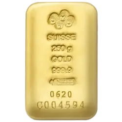 250 grammi lingotto d'oro - PAMP Suisse 250 grammi lingotto d'oro - PAMP Suisse