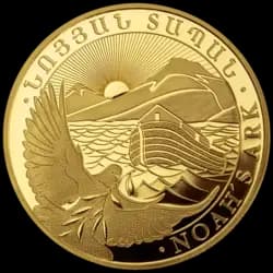 1/4 once Pièce d'Or - Arche de Noé Arménie 2025 1/4 once Pièce d'Or - Arche de Noé Arménie 2025