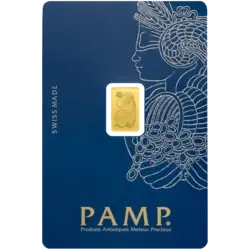 1 gramme lingotin d'or - PAMP Suisse Lady Fortuna 1 gramme lingotin d'or - PAMP Suisse Lady Fortuna