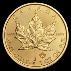 1 Unze Goldmünze - Maple Leaf - Gemischte Jahrgänge 1 Unze Goldmünze - Maple Leaf - Gemischte Jahrgänge