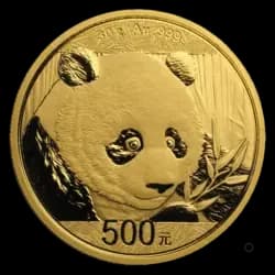 30 Gramm Goldmünze - Panda BU 2018 30 Gramm Goldmünze - Panda BU 2018
