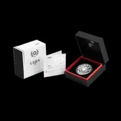 20 grammes Pièce d'Argent - CERN Suisse 2025 avec coffret et certificat d’authenticité
 20 grammes Pièce d'Argent - CERN Suisse 2025 avec coffret et certificat d’authenticité