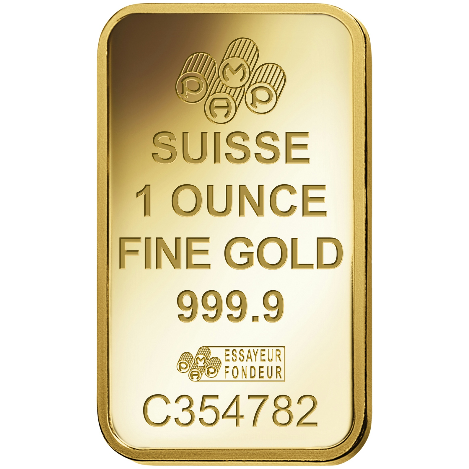 Invest in 1 oz Fine Gold Buddha - PAMP Swiss - Back