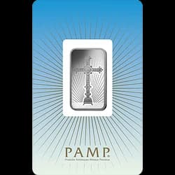 1 oncia Lingottino d'Argento - PAMP Suisse Croce Romana 1 oncia Lingottino d'Argento - PAMP Suisse Croce Romana