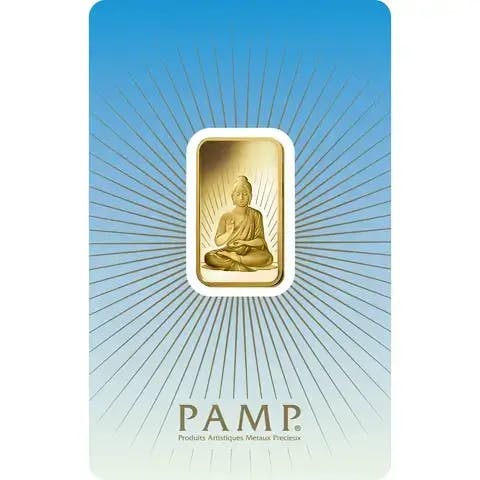 10 grammes Lingotin d'Or - PAMP Suisse Bouddha 