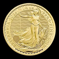 1/4 Unze Goldmünze - Britannia 2026 1/4 Unze Goldmünze - Britannia 2026