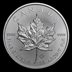 1 once Pièce d’ Argent - Canada Maple Leaf 2019 1 once Pièce d’ Argent - Canada Maple Leaf 2019