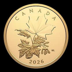 1 Unze Goldmünze - Facettierte Maple Leafs 1 Unze Goldmünze - Facettierte Maple Leafs - 1