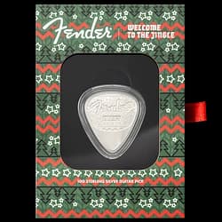 10 Gramm Sterlingsilber - Fender Holiday Plektrum 10 Gramm Sterlingsilber - Fender Holiday Plektrum - 1