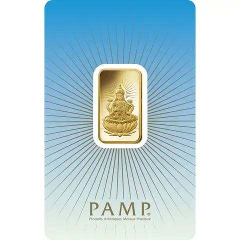 10 grammi Lingottino d'Oro - PAMP Suisse Lakshmi