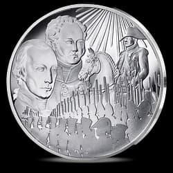 22,2 Gramm Silbermünze - Schlacht von Austerlitz 22,2 Gramm Silbermünze - Schlacht von Austerlitz -1