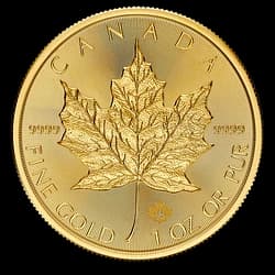 1 ounce Gold Coin - Canada Maple Leaf 2026 1 ounce Gold Coin - Canada Maple Leaf 2026