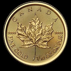 1/10 ounce Gold Coin - Canada Maple Leaf 2026 1/10 ounce Gold Coin - Canada Maple Leaf 2026