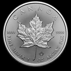 1 ounce Silver Coin - Canada Maple Leaf 2026 1 ounce Silver Coin - Canada Maple Leaf 2026