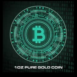 1 ounce Gold Coin - 2025 Bitcoin - certificate nr. 21 1 ounce Gold Coin - 2025 Bitcoin - certificate nr. 21