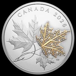 2 onces Pièce d’Argent - Maple Leaf Précieuse 2 onces Pièce d’Argent - Maple Leaf Précieuse - 1