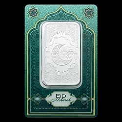 1 onza Lingote de Plata - Eid Mubarak 1 onza Lingote de Plata - Eid Mubarak - 1