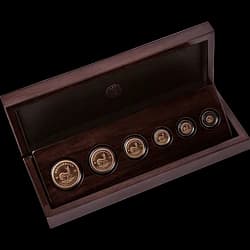 Satz aus 6 Goldmünzen - Krugerrand Proof 2026 Satz aus 6 Goldmünzen - Krugerrand Proof 2026 - 1