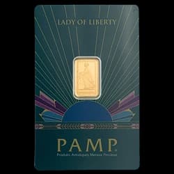 2,5 grammes Lingot d’or - Lady of Liberty 2,5 grammes Lingot d’or - Lady of Liberty - 1