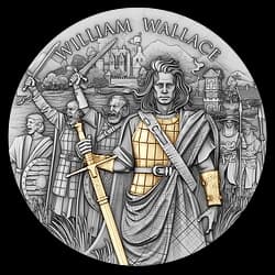 2 onzas moneda de plata - William Wallace, Guerrero Legendario 2 onzas moneda de plata William Wallace, Guerrero Legendario - 1
