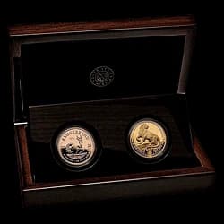 Set aus 2 Goldmünzen - Krugerrand und Leopard Proof 2026 Set aus 2 Goldmünzen - Krugerrand und Leopard Proof 2026 - 1