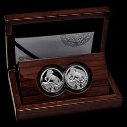2 Coin Silver Set - Big Five Leopard Proof 2026 2 Coin Silver Set - Big Five Leopard Proof 2026 - 1