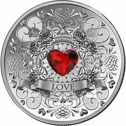 1 oncia Moneta d’Argento – PAMP Suisse Luminous Love 1 oncia Moneta d’Argento – PAMP Suisse Luminous Love