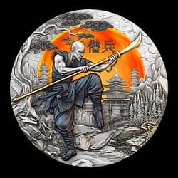 2 ounce Silver Coin - Sohei 2 ounce Silver Coin - Sohei - 1