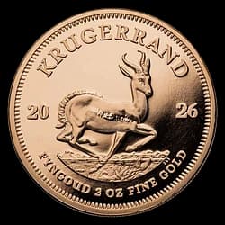 Pièce d'or 2 onces - Krugerrand Piedfort Belle Épreuve 2026 Pièce d'or 2 onces - Krugerrand Piedfort Belle Épreuve 2026 - 1