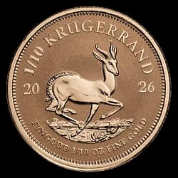 Pièce d'or 1/10 once - Krugerrand Revers Belle Épreuve 2026 Pièce d'or 1/10 once - Krugerrand Revers Belle Épreuve 2026 - 1