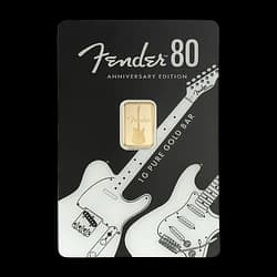 1 gramme Lingot d’Or - Fender 80e Anniversaire 1 gramme Lingot d’Or - Fender 80e Anniversaire - 1