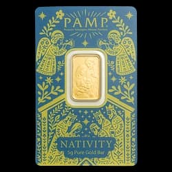 5 Gramm Goldbarren - Die Geburt Christi 5 Gramm Goldbarren - Die Geburt Christi - 1