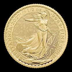 1/2 once Pièce d’Or - Britannia 2027 1/2 once Pièce d’Or - Britannia 2027 - 1