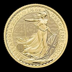 1/4 once Pièce d’Or - Britannia 2027 1/4 once Pièce d’Or - Britannia 2027 - 1