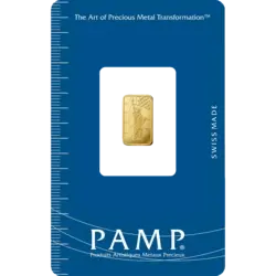 Purchase gold, 1 gram Fine Gold Liberty - PAMP Swiss - Pack Front Invest in 1 gram Fine Gold Liberty - PAMP Swiss - Pack Front
