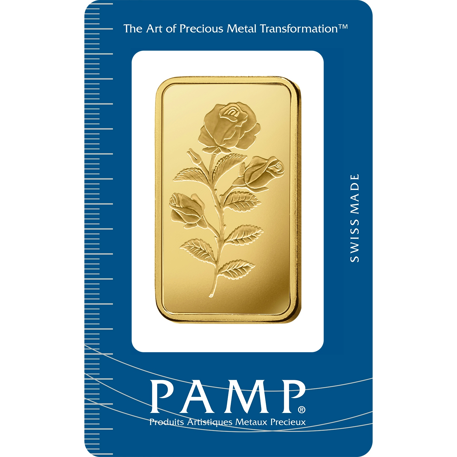 Investire in 100 grammi d'oro puro Rosa - PAMP Svizzera - Pack Front