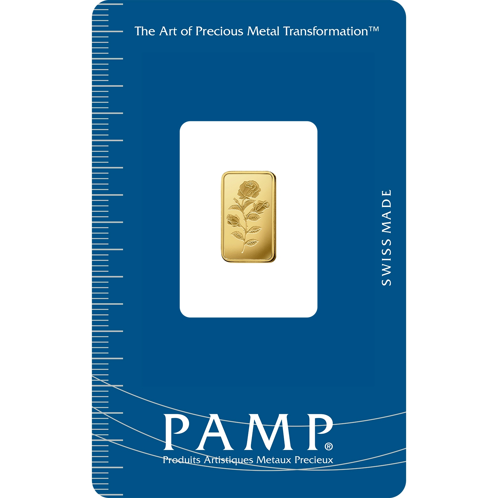 Invest in 1 gram Fine Gold Rosa - PAMP Swiss - Pack Front