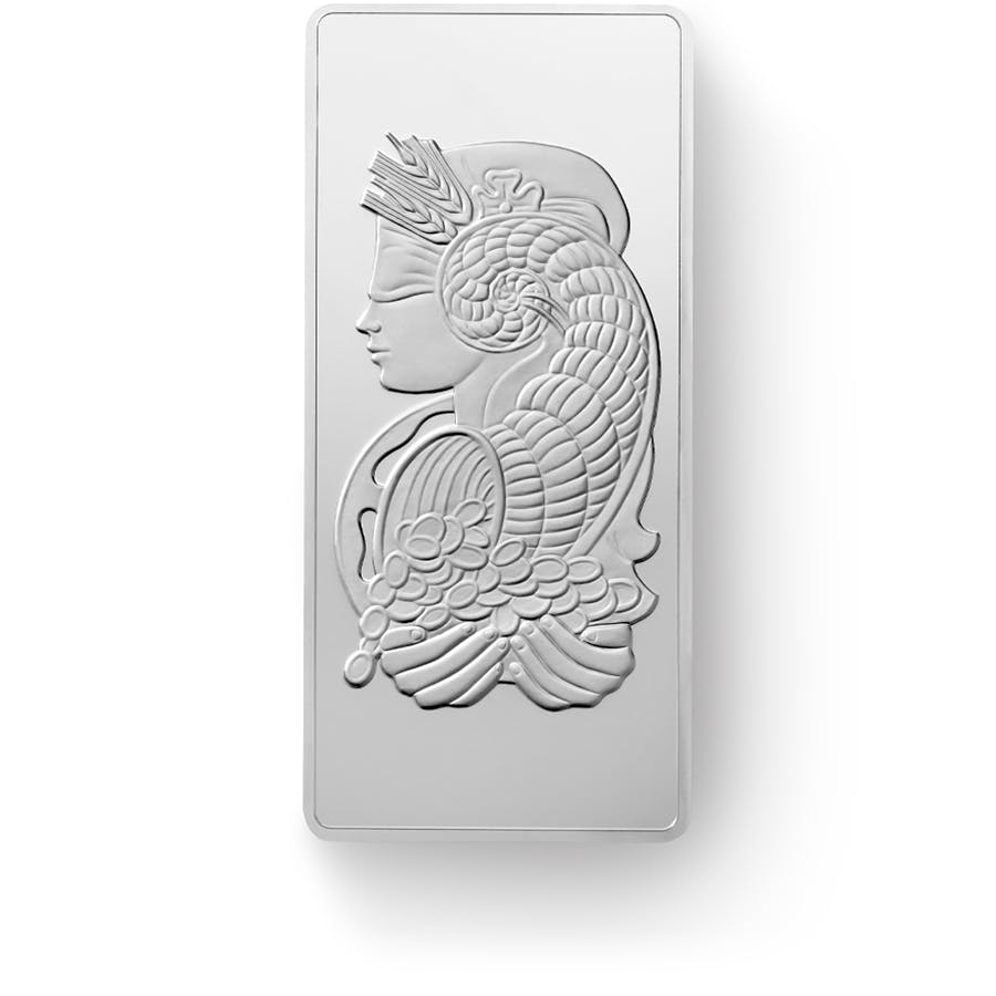 Invest in 1 kg Fine Silver Lady Fortuna - PAMP Suisse - Front