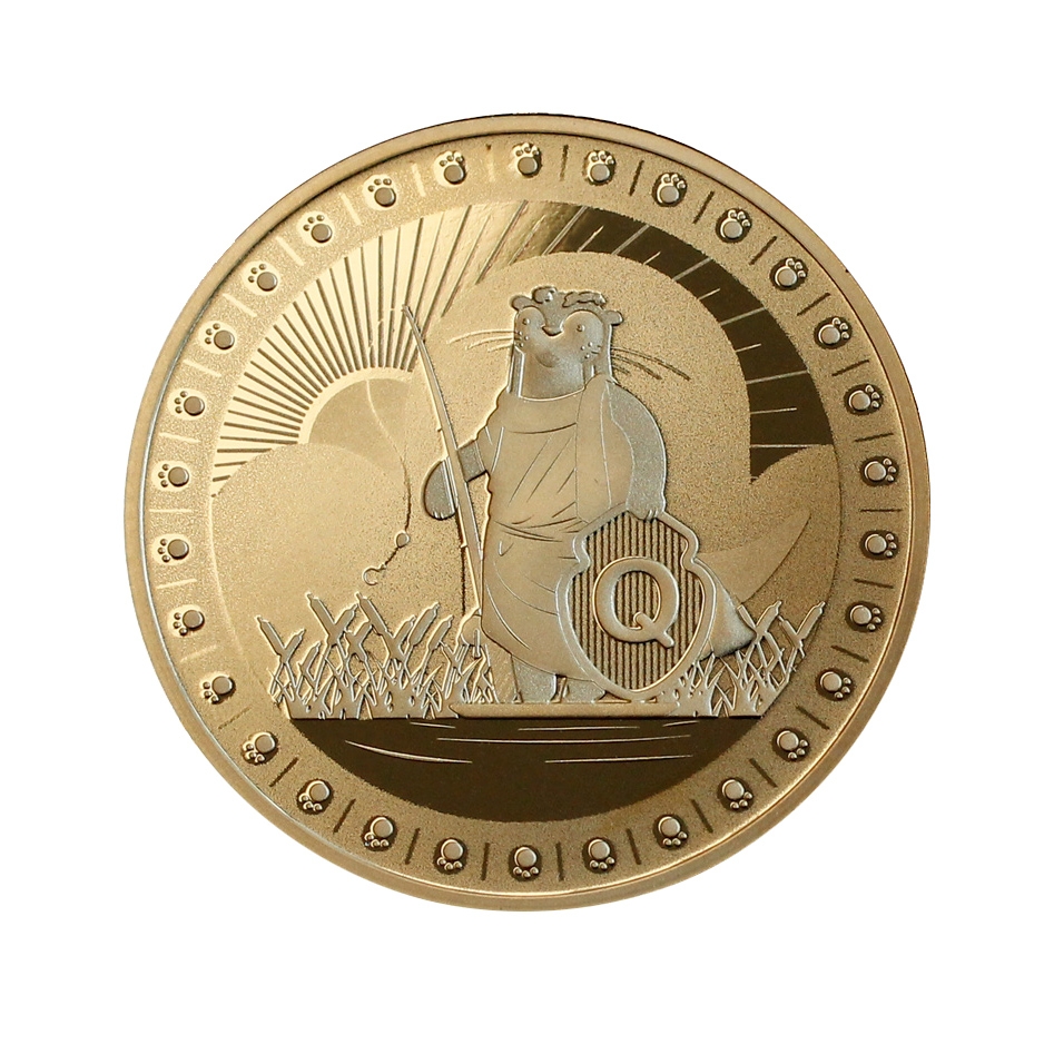Achat d'or, 1/4 oz d'or pur QoQa Edition - Front 
