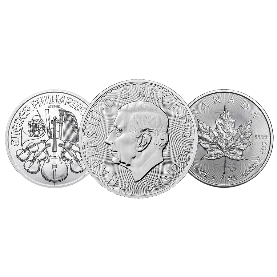 Silver coins collection