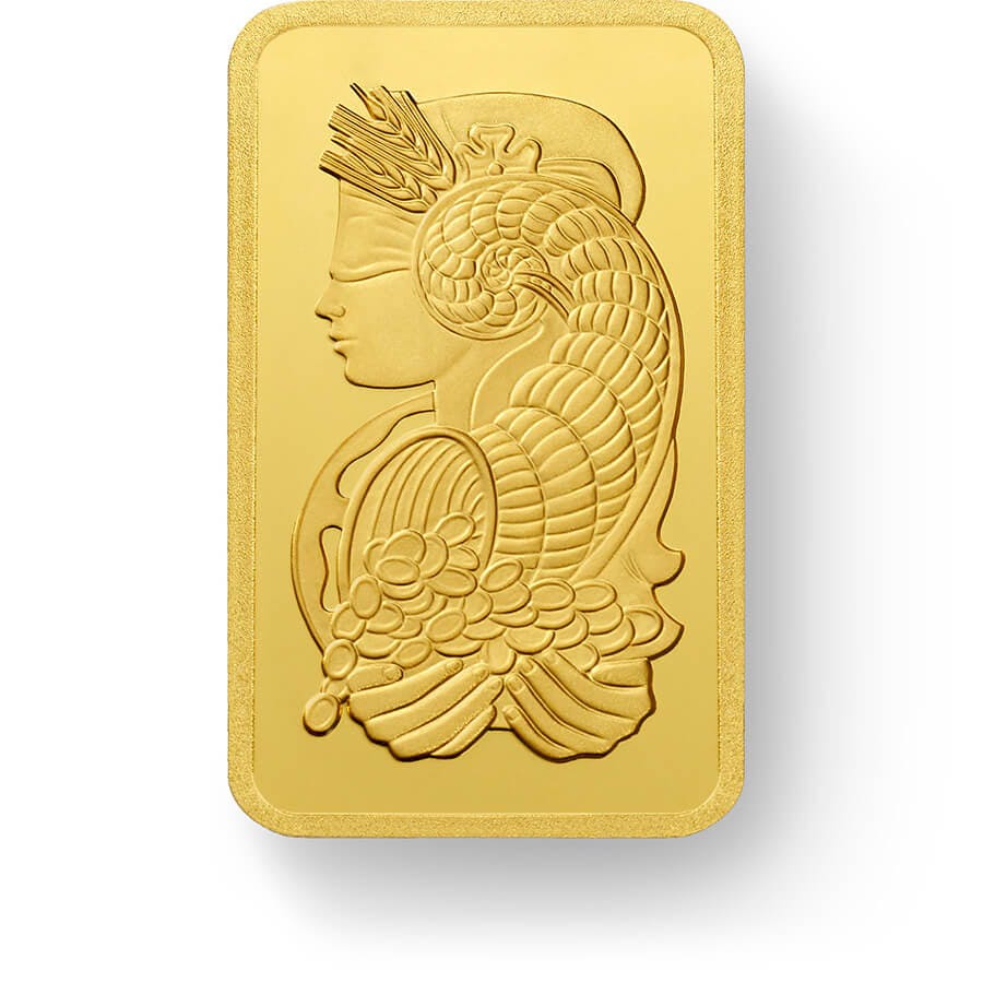 Lady Fortuna gold bars