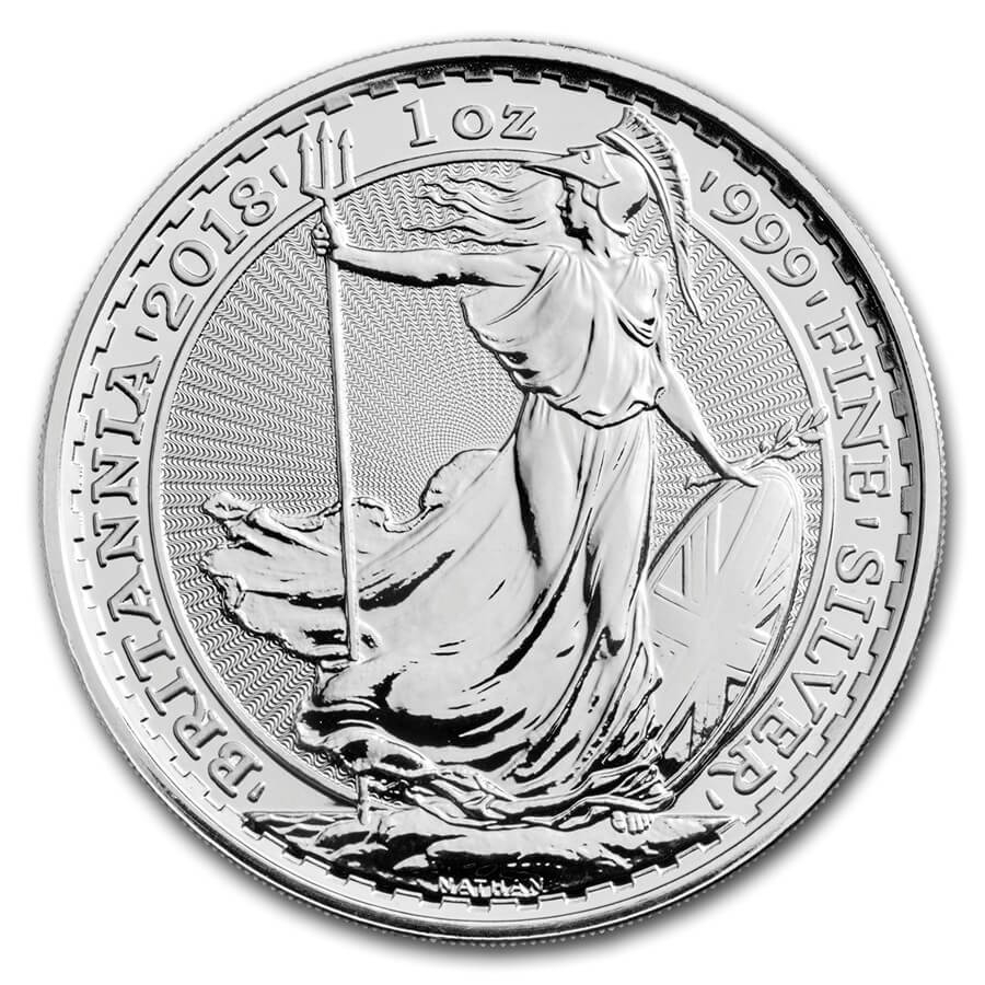 Monete d'argento Britannia