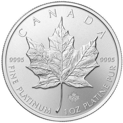 Platinum Canadian Maple Leaf
