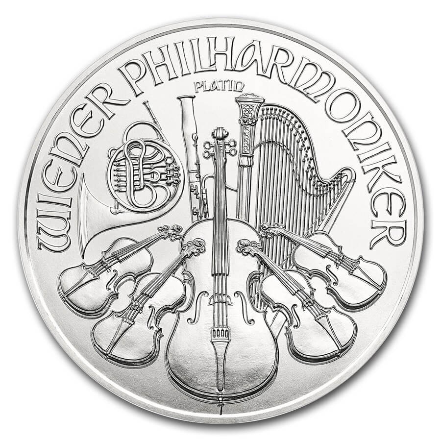 Platinum Philharmoniker Münze