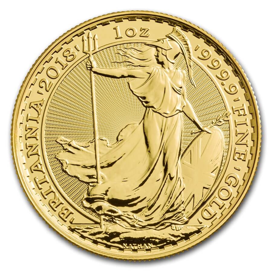 Britannia-Goldmünzen kaufen (The Royal Mint, BU)